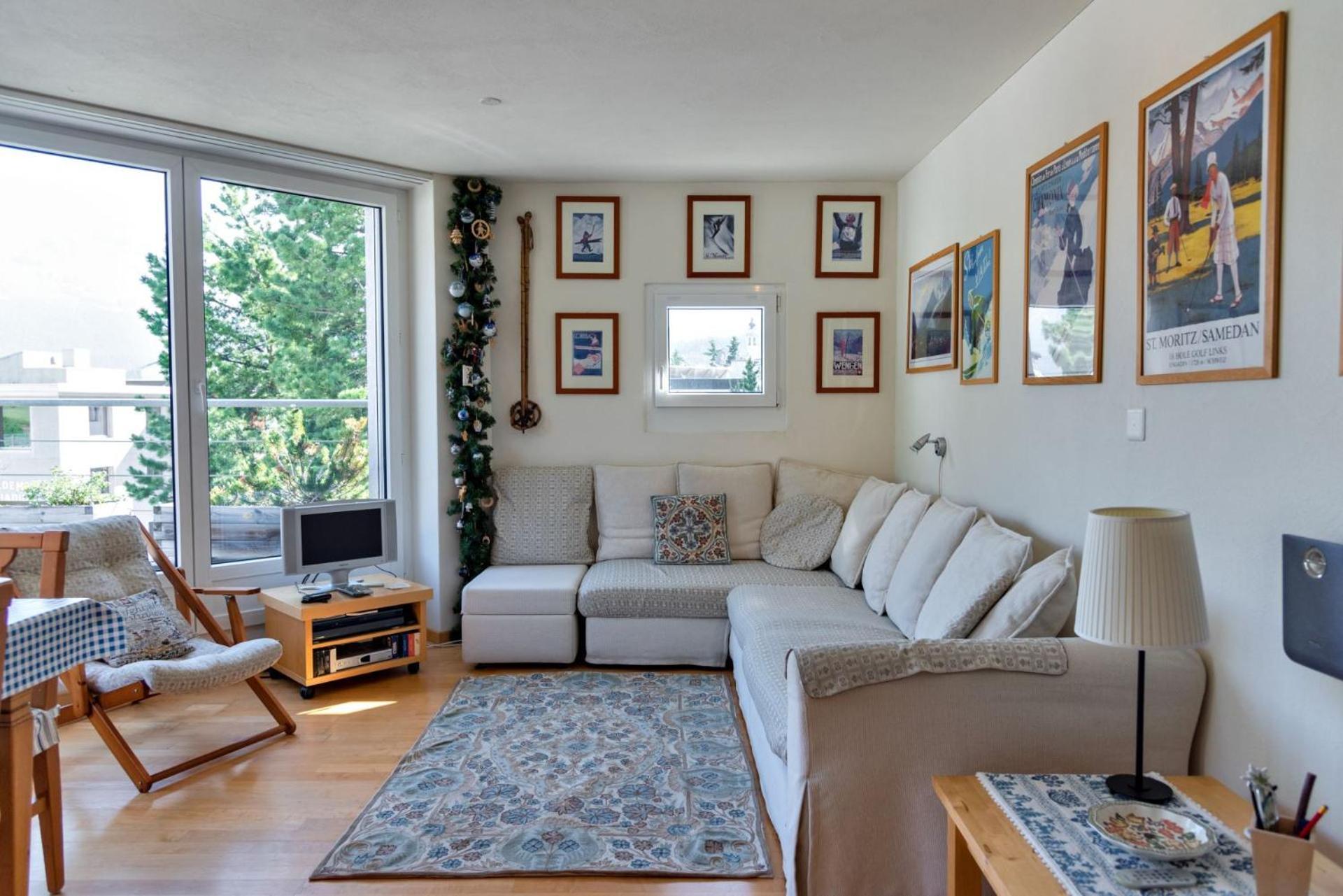 Apartament Chesa Quadratscha - Samedan Zewnętrze zdjęcie